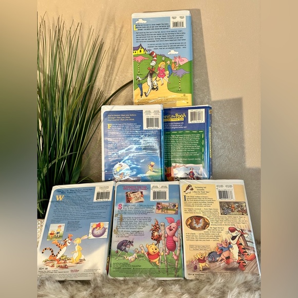 Disney/WarnerBro Classics VHS Bundle 2: Tigger, Piglet, Winnie the Pooh, DrSeuss - Picture 2 of 5